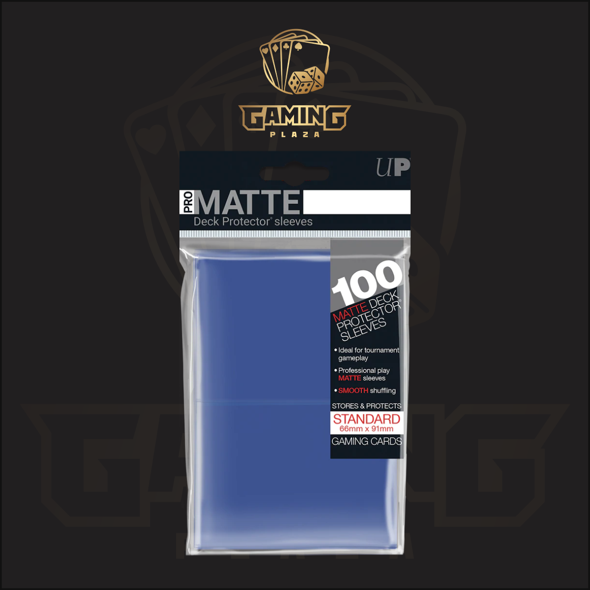 PRO-Matte Standard Deck Protector Sleeves (100ct)