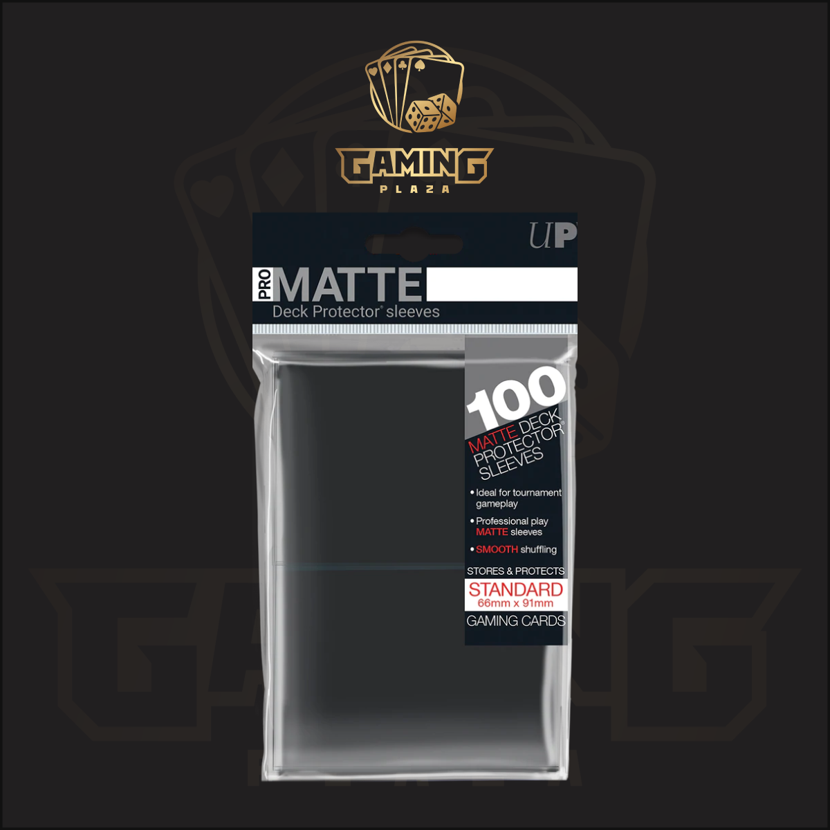 PRO-Matte Standard Deck Protector Sleeves (100ct)