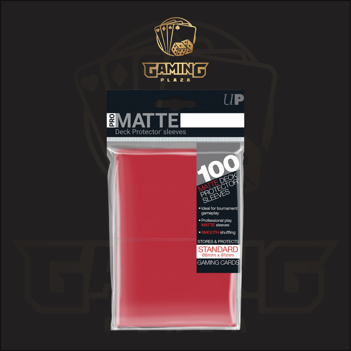 PRO-Matte Standard Deck Protector Sleeves (100ct)
