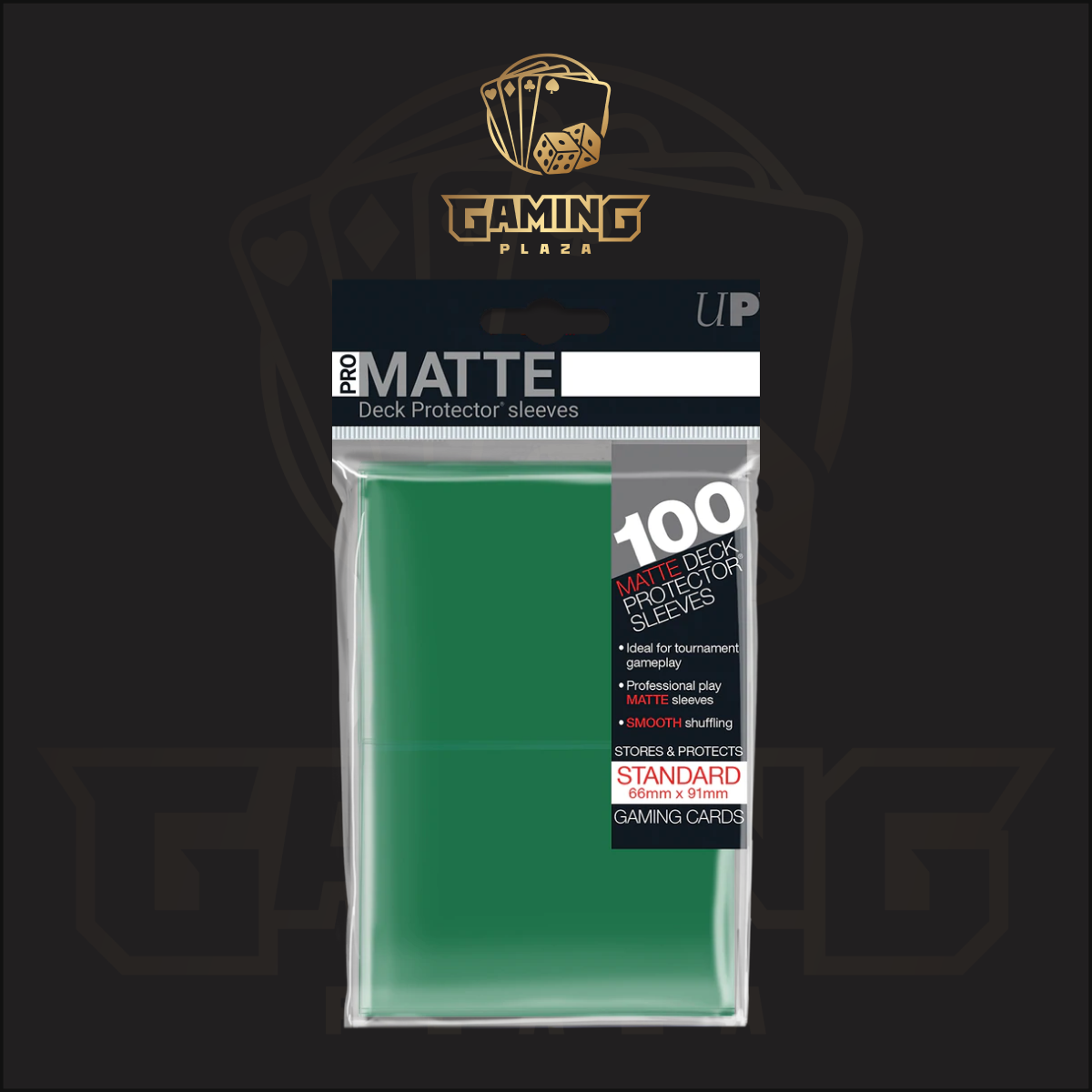 PRO-Matte Standard Deck Protector Sleeves (100ct)