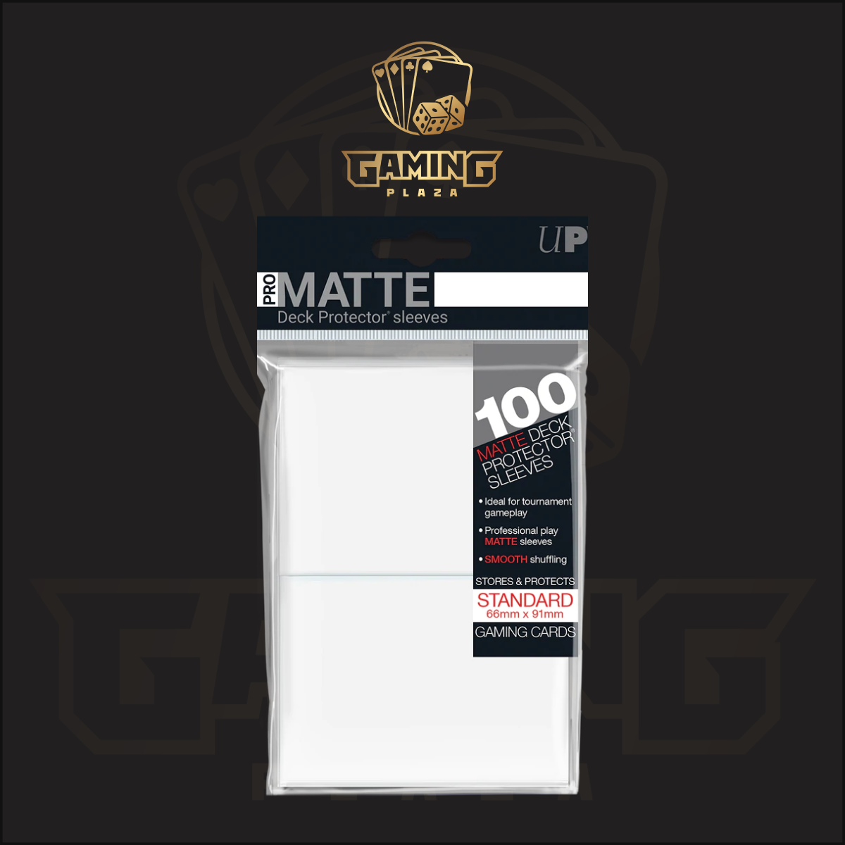 PRO-Matte Standard Deck Protector Sleeves (100ct)