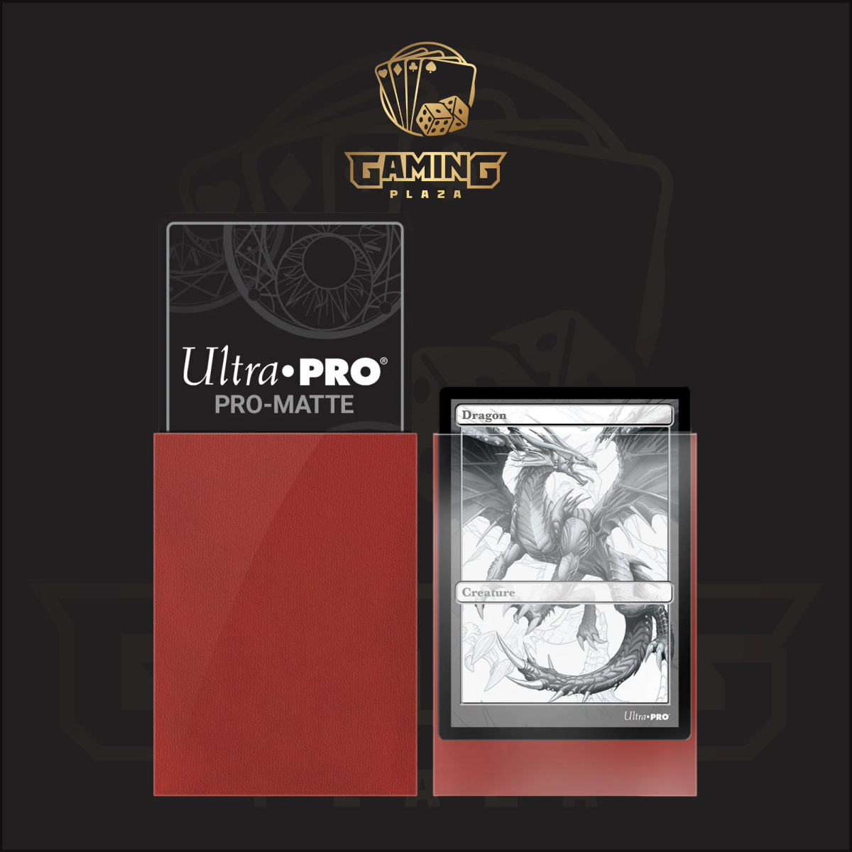 PRO-Matte Standard Deck Protector Sleeves (100ct)
