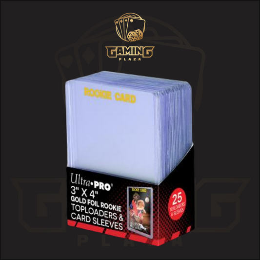 3" X 4" Rookie 35PT Toploader with Card Sleeves 25ct